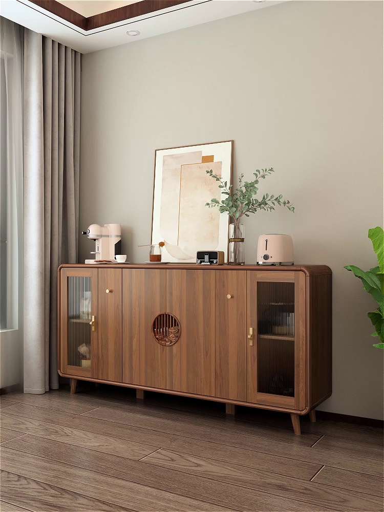 新中式餐边柜本样用，客厅瞬间变高级✨