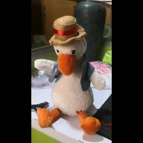 抖音网红沙雕复读鸭电动鸭怼人版礼物鸭子会说话智能对话款社会鸭