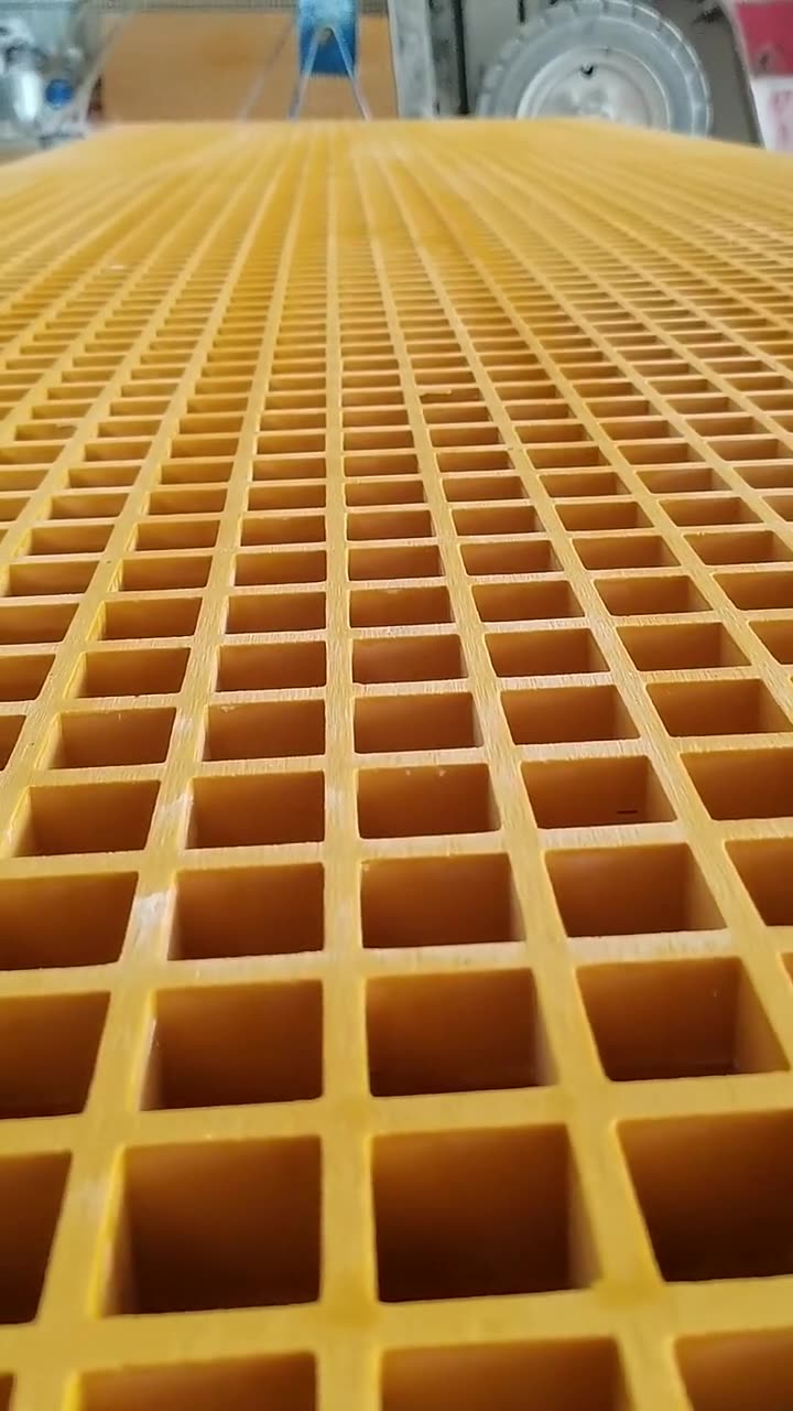 玻璃钢格栅板厂家4s店排水沟篦子网格板洗车店地格栅玻璃钢洗车房