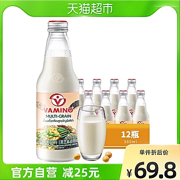 泰国哇米诺黑芝麻谷物味300ml*12[5元优惠券]-寻折猪