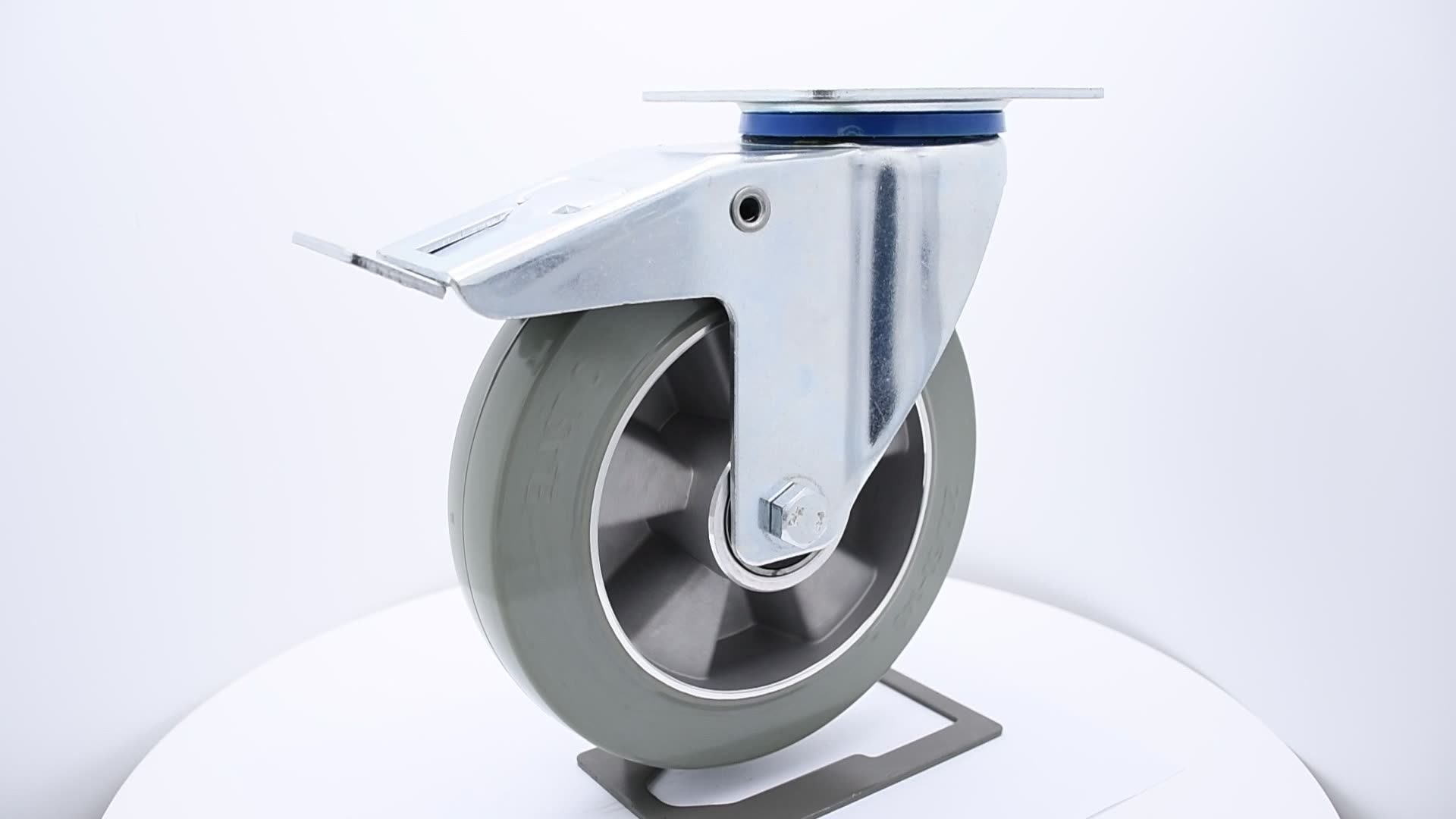 factory price total plastic small wheels light duty 3 inch