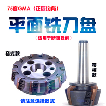 Changzhou GMA Rotatable Coarse Milling Cutter 63 80 160 200 250 West Summer Villa 75 Degree Alloy Blade Cutter Cutter
