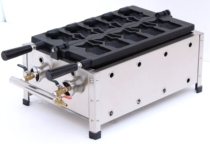 Commercial Taiwan commercial gas ice cream bream machine ice cream stainless steel 201 new power np723