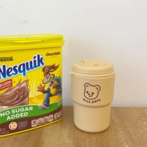 Korea ins homemade yellow cup bear coffee cup hand Cup hand Cup portable sippy cup