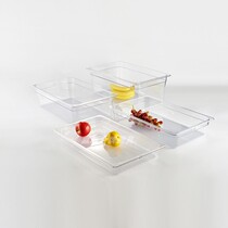 PC acrylic plastic transparent 1 1 pot several pots storage fresh box buffet plate fruit pot selection pot