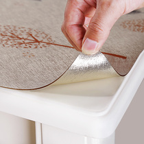 ins tablecloth waterproof and oil-proof disposable plastic soft glass pvc thickened table mat Crystal Board coffee table table mat