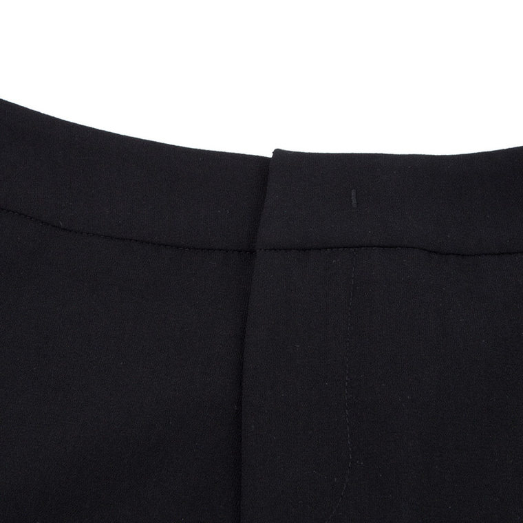 Lagogo/拉谷谷2015秋季新款纯色多口袋拼接长裤 ECU803G338