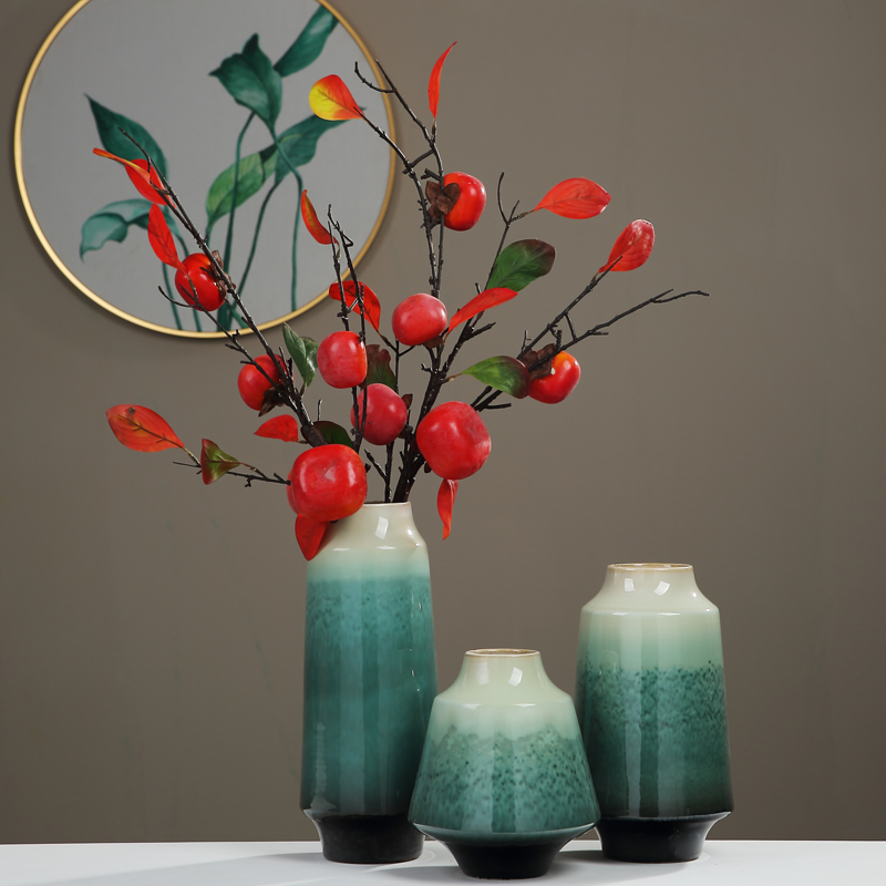 New Chinese style with modern jingdezhen ceramic vase furnishing articles sitting room porch TV ark, the home dry flower arranging flowers adornment