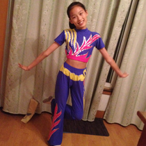 Custom-made La La performance clothing Mens and womens group performance clothing Middle school cheerleading performance sports cheerleading clothing