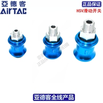 Original AIRTAC hand slide valve HSV06 HSV08 HSV10 HSV15 HSV20 HSV25