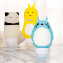 Business trip storage cartoon cosmetics storage bottle silicone bottle bottle dispensing bottle Shampoo Bottle Shower Gel Lotion Bottle