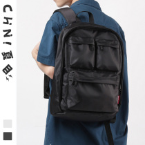 Korean version of retro canvas mens bag casual backpack mens travel backpack trend middle school student schoolbag computer bag male