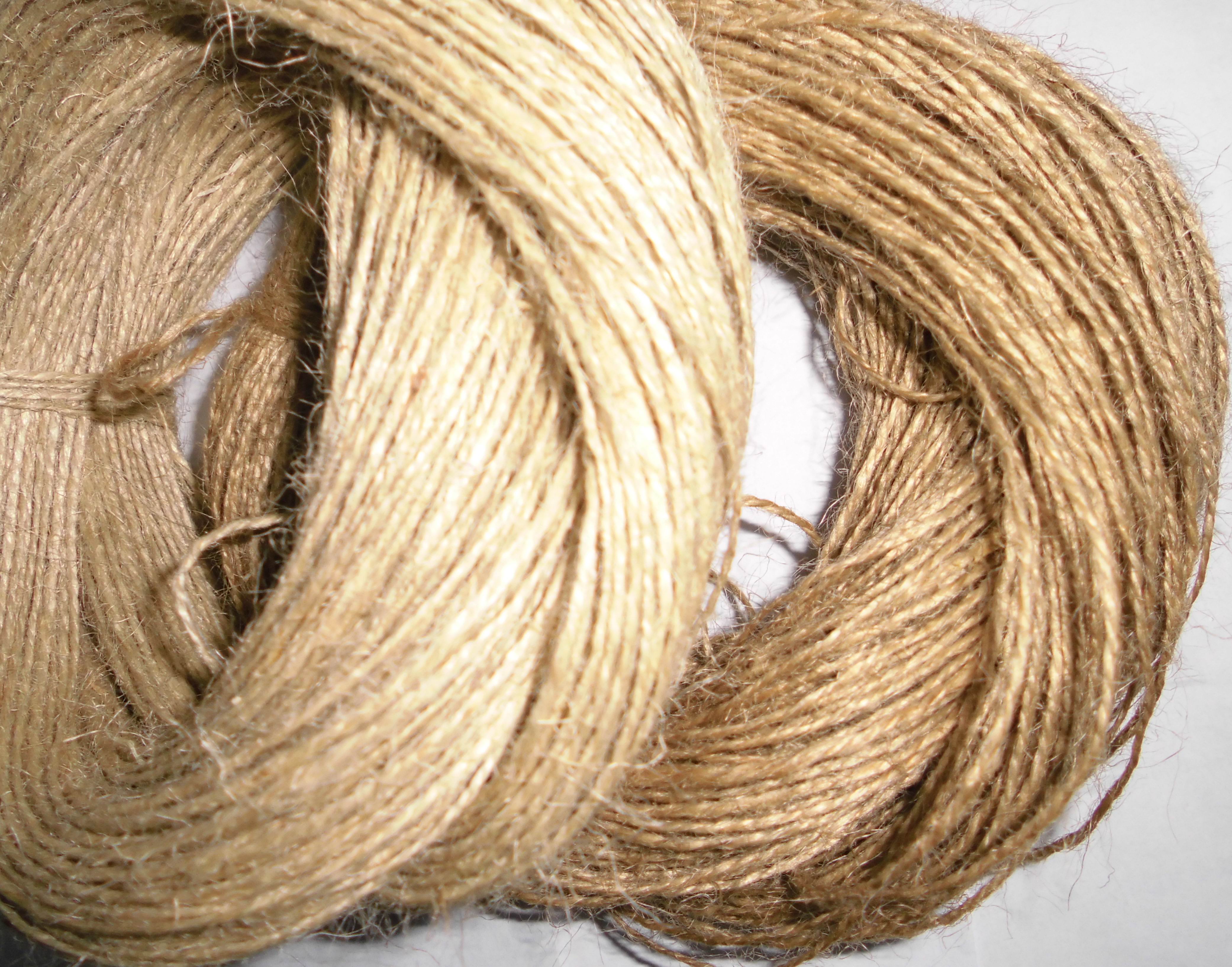 1mm 细麻绳 原色黄麻绳 diy手工绳子 吊牌线 装饰辅料 1扎=100米