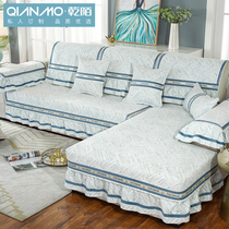 Chenille sofa cushion four seasons universal non-slip summer sofa cover cover all-inclusive Nordic simple sofa cushion