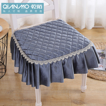 Cushion chair cushion winter home dining table cushion student office sedentary plush stool cushion thickened dining chair