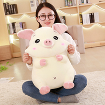 Can be inserted into the pig warm hand pillow doll Plush toy doll Cute pig doll sleeping hug girl adorable South Korea