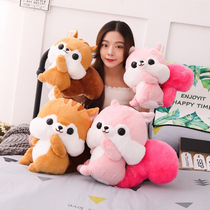 Cute simulation long tail squirrel plush toy Little Mouse doll mall grab machine doll gift item female