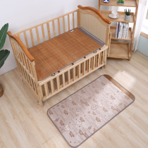 Baby mat Baby bamboo mat Summer double-sided childrens mat custom kindergarten mat Summer nap ice silk