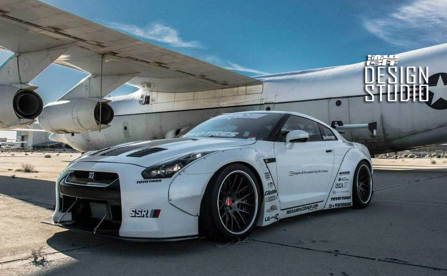 包邮湾岸车贴 低趴宽体改装贴纸 jdm lb自由步 lb-works liberty