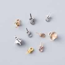 diy material 3 -- 8MM copper material small hanging needle sheep eye half hole bead accessories sheep eye nail sheep corner nail wool ball hanging needle