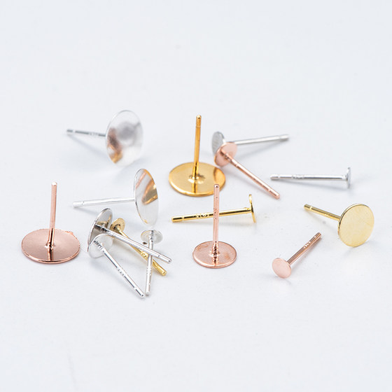 925 반-실버 귀 스터드 액세서리 DIY 플랫 헤드 이어 스터드 바늘 빈지지 반정식 진주 귀 스터드 보석 귀이 귀 바늘 재료 925 반-실버 귀 스터드 액세서리 DIY 플랫 헤드 이어 스터드 바늘 빈지지 반정식 진주 귀 스터드 보석 귀이 귀 바늘 재료