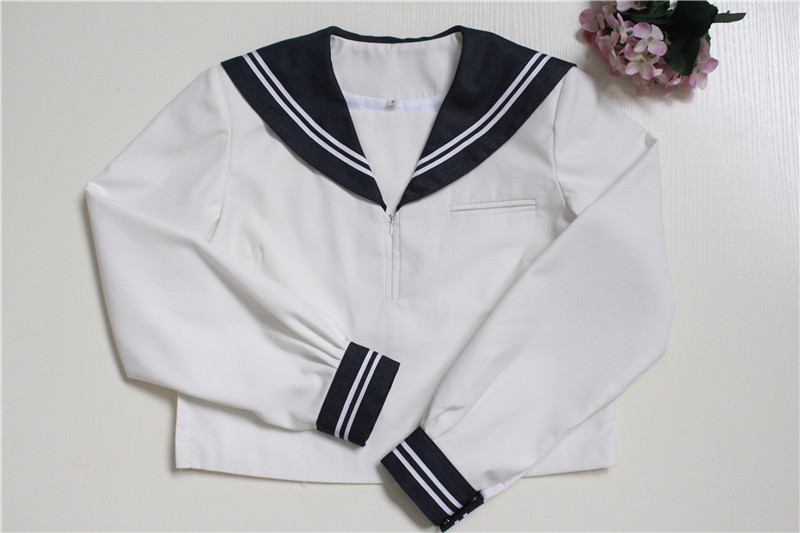 swallow家冬季校服水手服akb48同款正统二本jk制服关东襟冬服