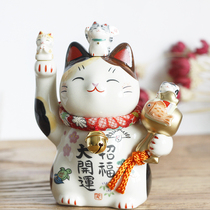 Spot Japanese imported pharmacist kiln to recruit fortune pray for fortune Fortune Fortune wedding gifts ornaments