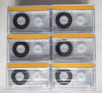 New blank tape full transparent tape tape recording repeater Walkman cassette 45 minutes with outer box