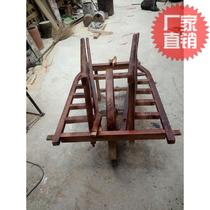 Theatrical Props War Resistance Movement Grain Cart Scenic Area Exhibition Performance Trading Wheelbarrow Exhibition Cart