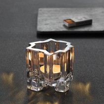 German original imported nachtmann crystal candlestick European romantic candle cup small vase