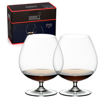 RIEDEL Red Wine Cup Brandy Brandy High-foot Wine 2 with a large cognac glass 840ml
