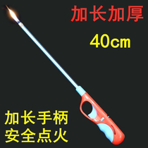 Ultra-long ignition gun lighter Gas stove Natural multi-mounted kitchen gadgets Household open flame can be inflated