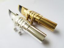 Barry East flute head bass sax metal flute head Balition flute Barry Donsaks blow mouth