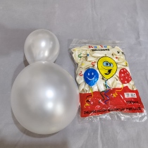 5 inch 10 inch 2 4 grams pearlescent white latex ball birthday party wedding wedding room decoration