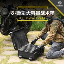 Pull rod box Eight Kublai Khan p1 model equipment box 2011 battle Master 8 card slot tactical storage box