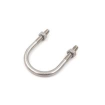 Stainless steel U-type tube card U-card bolt 201 stainless steel U-type screw 304U-type tube code U-shoop hoop clamp