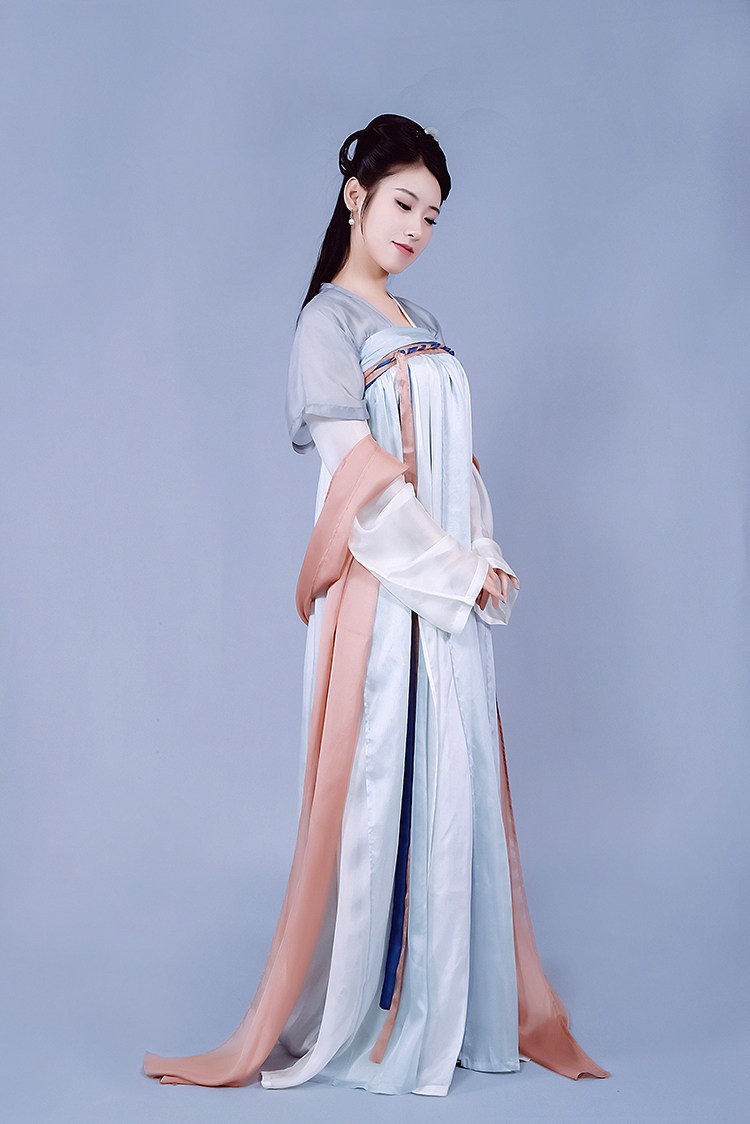 暖玉生烟】女装汉服真丝分片齐胸襦裙飘飘欲仙