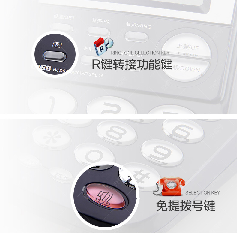 Проводной и DECT-телефон Chinoe C168 Проводной и DECT-телефон Chinoe C168