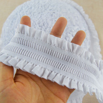 Wide flat elastic band fungus lace rubber strap skirt belt cuffs leather band strap shoulder belt baby pregnant women elastic accessories