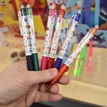 Spot Japan Import Day Style Bread Superhuman Writing Erasable Modifiable Pen Coated Ink Pen Erasable Pen Erasable