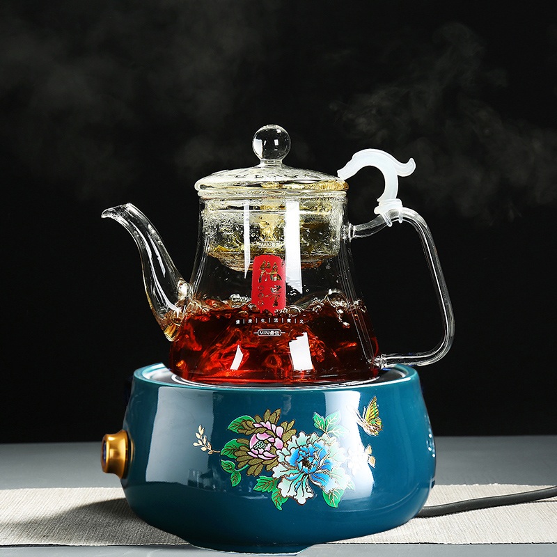 Automatic household more transparent heat - resistant glass teapot tea set high temperature resistant electric TaoLu boiled tea teapot