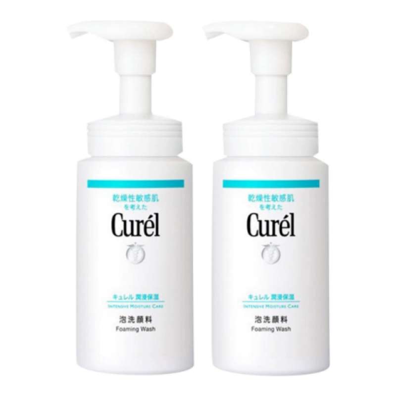 2瓶！Curel珂润氨基酸洁面乳300ml