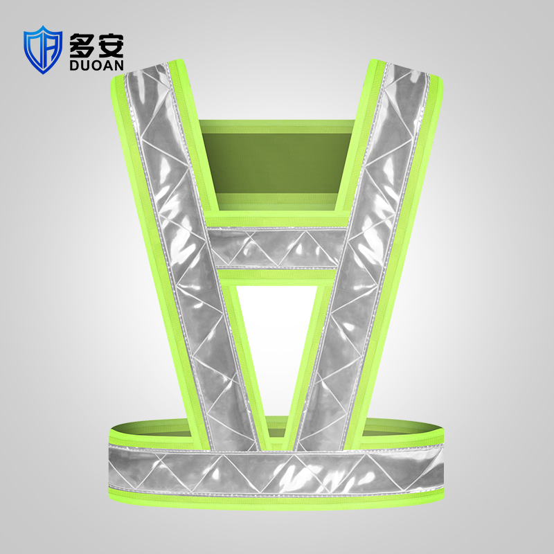 Reflective back belt road administration construction safety protective clothing traffic luminous clothing riding driver vest reflective vest