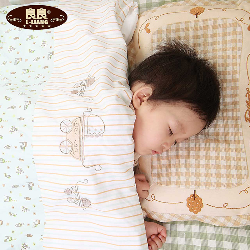 良良婴儿珍珠枕 护型保健枕头加长宝宝定型记忆枕儿童防偏头0-3岁产品展示图5