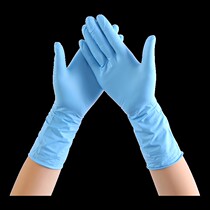 Thickened household cleaning gloves household female disposable latex rubber plastic rubber kitchen waterproof dishwashing durable