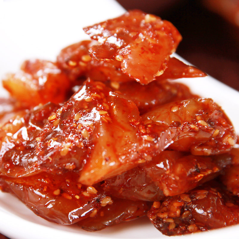 【张飞_麻辣/卤汁牛筋88gx2】好吃的牛蹄筋牛肉筋休闲零食小包装