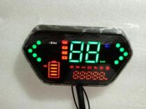 Modified Dajinniu LED LCD instrument electric car Dajinniu 60V72V BlackBerry instrument speed 8 calf odometer