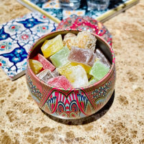 Turkey Gummy 100g Turkish delight Childrens Snacks New Year Mixed Fruit Coconut with Coffee