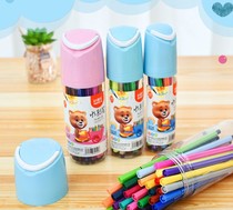 New Inexplicable Fun Washable Watercolor Pen Children Suit Creative Stationery Baby Brush