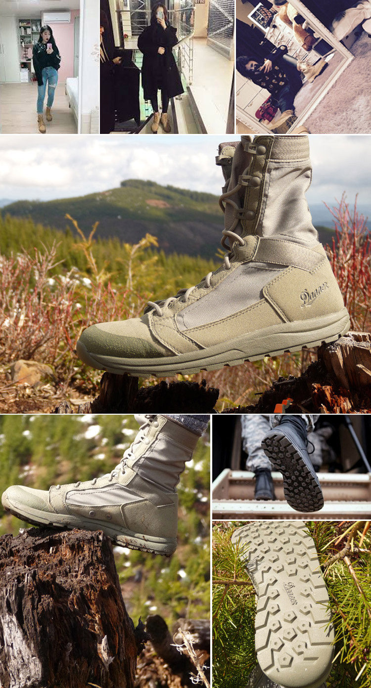 美国danner丹纳军靴超轻作战靴女式潮靴沙漠靴儿童款登山靴徒步鞋